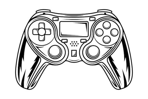 Premium Vector Game Controller Vector Illustration Video Game Sports