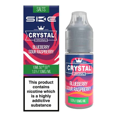 Ske Crystal Nic Salts Blueberry Sour Raspberry X Uk Vape Mob