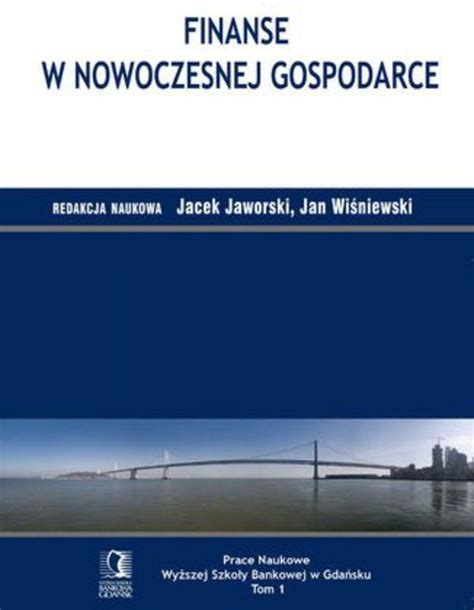 Finanse W Nowoczesnej Gospodarce E Book Ceny I Opinie Ceneo Pl