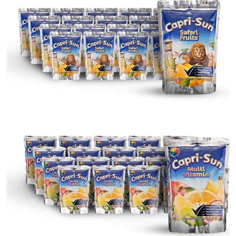 Caprisun Capri Sun Safari Ve Multivitamin Meyve Suyu Ml Fiyat