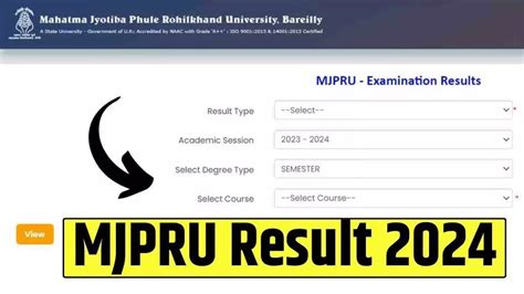 MJPRU Result 2024 Announced Check Now On Mjpruiums In