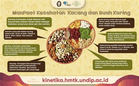 Manfaat Sehat Dari Kacang Dan Buah Kering Kinetika