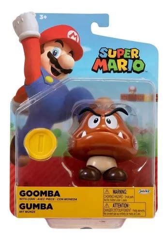 Super Mario Bros Figura Goomba Con Monedas Cuotas Sin Interés