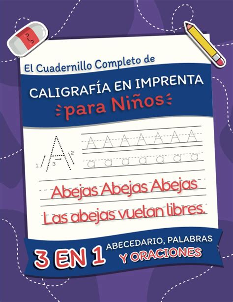 El Cuadernillo Completo De Caligraf A En Letra Imprenta Para Ni Os