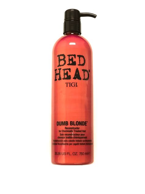 Tigi Bed Head Dumb Blonde Reconstructor Conditioner 25 36 Oz For