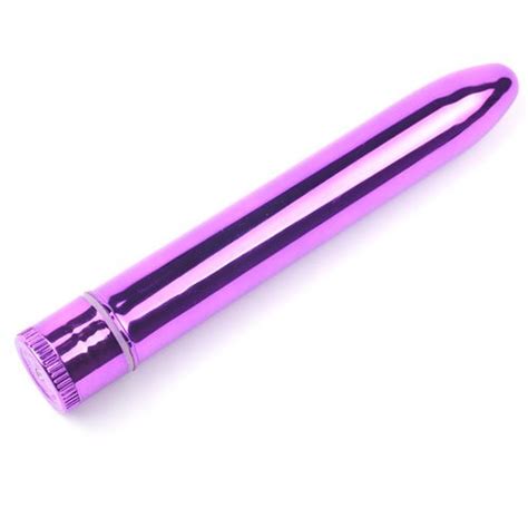 Sleek Metallic Purple Classic Vibrator All Things A2z