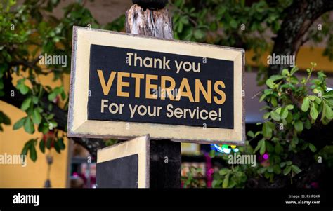 Thank you veterans hi-res stock photography and images - Alamy