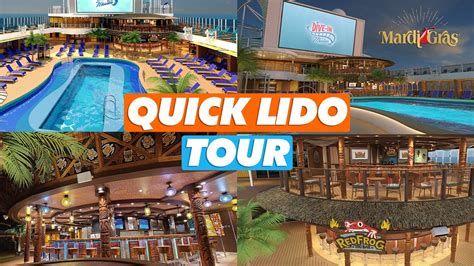 Carnival Mardi Gras Ship Lido Deck Tour YouTube