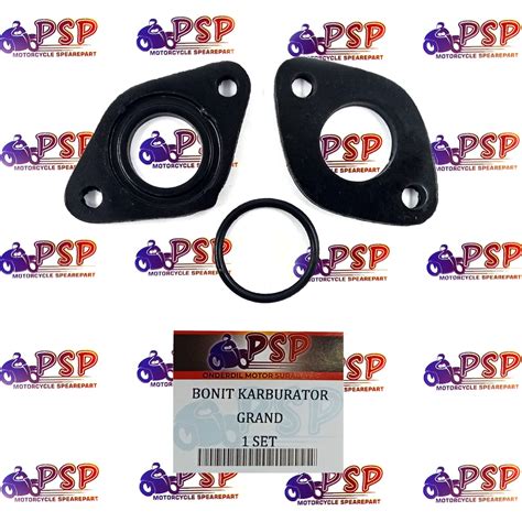 Jual Bonit Karburator Grand Set Atas Bawah Ebonit Manipol