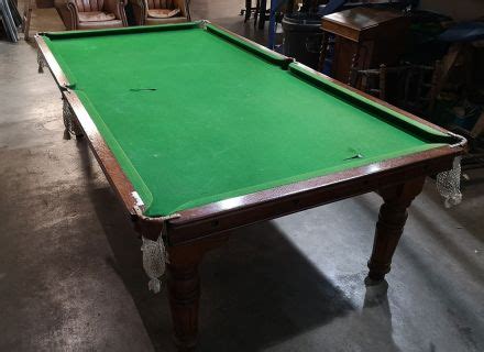 Carved Refectory Snooker Dining Table