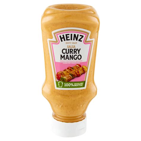 Heinz Salsa Curry Mango 225 G Carrefour