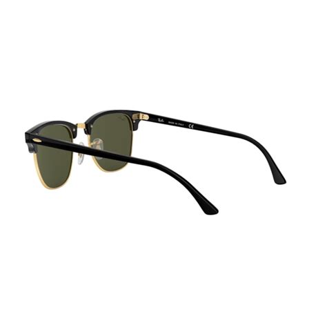 Ray Ban RB 3016 Clubmaster W0365 Ebony Arista Sunglasses Man