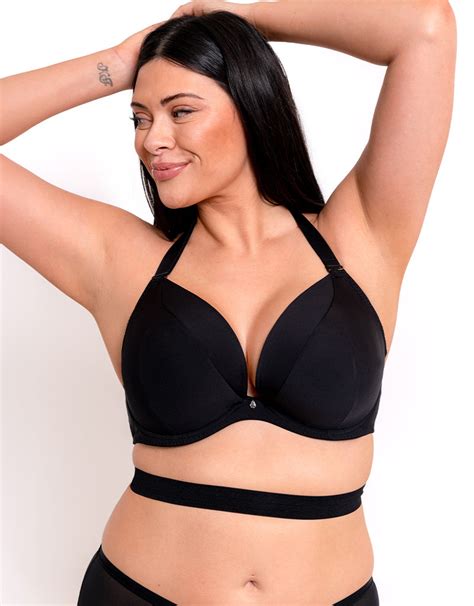 Curvy Kate Superplunge Multiway Black Plunge Bra Curvy Kate Uk