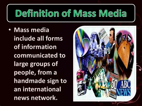 Functions Of Mass Media