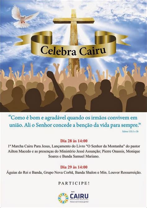 Confira A Programa O Do Celebra Cairu Dias E De Mar O