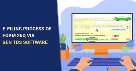 Easy Guide To File Form Q Via Gen Tds E Filing Software