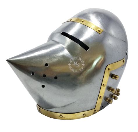 Pig Faced Basinet Helmet This Hounskull Bascinet Helmet Is Featuring