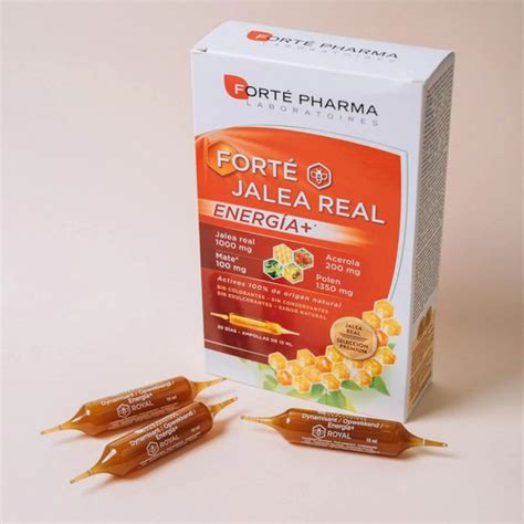 Forte Jalea Real Energ A Ampollas Vitaminas Y Defensas