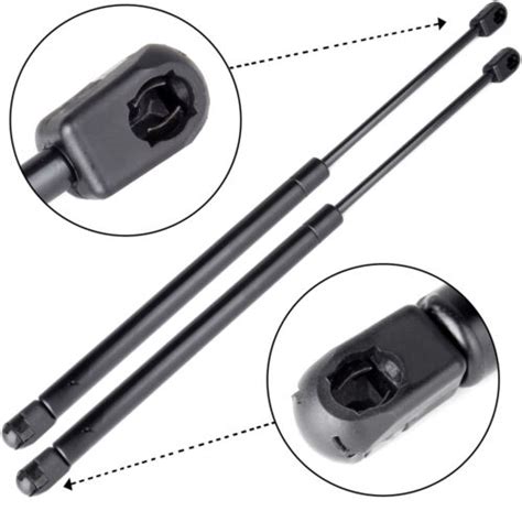 For 02 07 Jeep Liberty Rear Window Glass Gas Lift Supports Chocks Struts Qty 2 Ebay