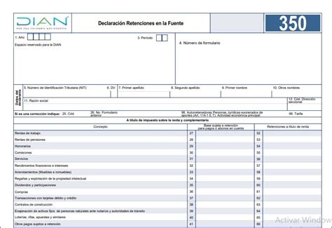 Se Prescribe El Formulario Declaraci N De Retenci N En La Fuente