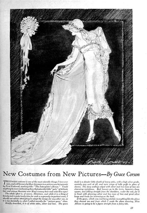 Corson 1925 Grace Corson New Costumes From New Pictures Flickr