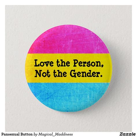 Pansexual Button Zazzle Pansexual Lgbtq Quotes Pansexual Pride Day