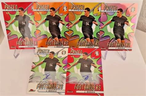 TOPPS FINEST ROAD To UEFA Euro 2024 Jamal Musiala Prize Footballers