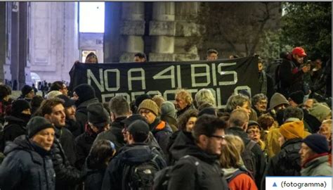 Cospito Manifestazione Degli Anarchici A Milano Iacchite Blog