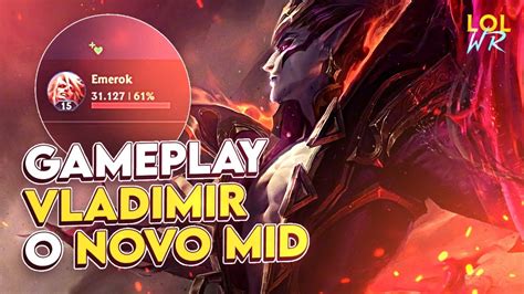 GAMEPLAY DE VLADIMIR O NOVO MID QUE CURA IMORAL LoL Wild Rift