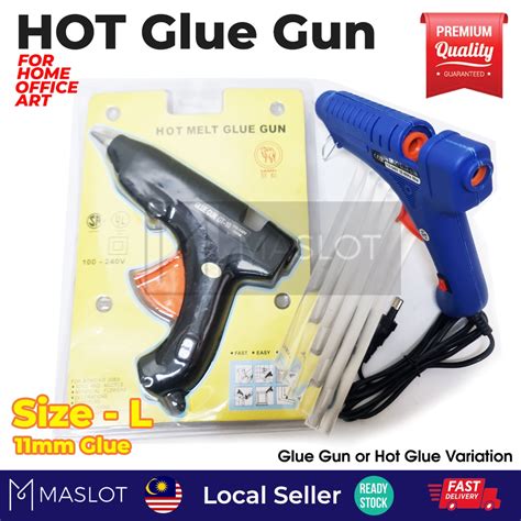 Big Hot Glue Gun MM Glue Sticks Industrial Mini Guns Thermo