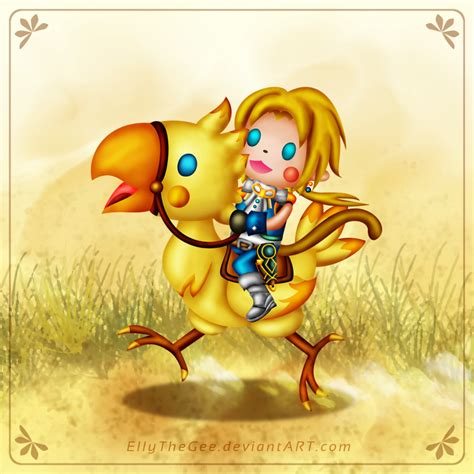 Chocobo Ride By Azurelly On Deviantart