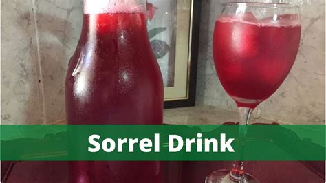 Trinidadian Food Trini Sorrel Drink Non Alcoholic 2020 Caribbean