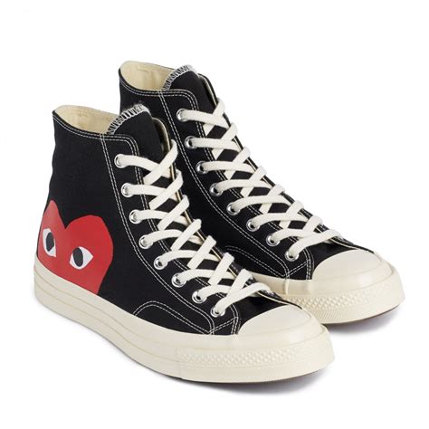 Converse Big Heart High Top Black Comme Des GarÇons Melbourne