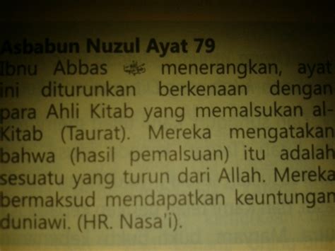 Asbabun Nuzul Surat Al Baqarah2 Kisahpenaku