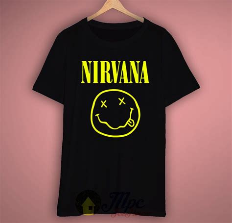 Smile Grunge T Shirt Unique Nirvana Design