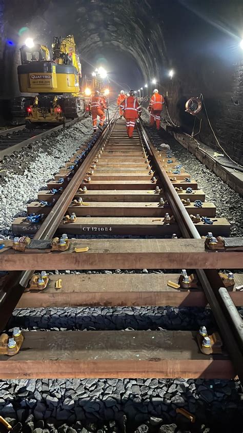 Network Rail Wessex On Twitter And The Works To Repair The Track And