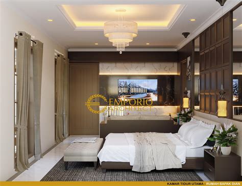 Desain Kamar Tidur Utama Rumah Classic Bandoeng Tempoe Doeloe Lantai