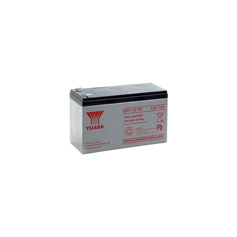 YUASA NP7 12FR 12V 7Ah F4 8 AGM Battery Panamar