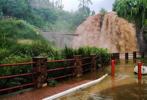 Espectacular la cascada El Salto, en Guachochi