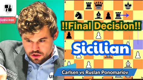 Epic Showdown Magnus Carlsen Vs Ruslan Ponomariov Tal Memorial Blitz