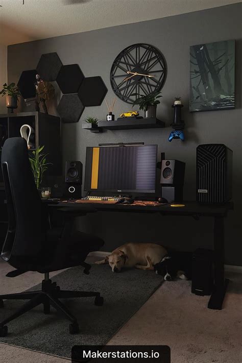 Wfh Desk Setup Gaming Room Setup Pc Setup Desk Setup Home Office