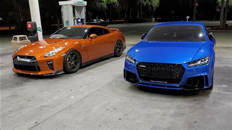 Nissan Gt R Bolt Ons E Vs Audi Tt Rs Bolt Ons Ots E Youtube