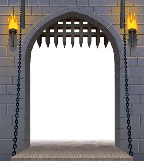 Castle Drawbridge Illustrations, Royalty-Free Vector Graphics & Clip ...