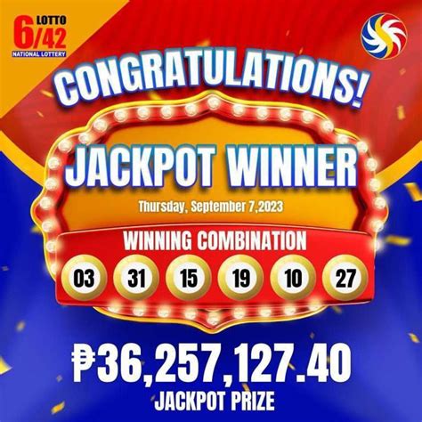 Lotto Winner Palawan Resident With Jackpot Prize M