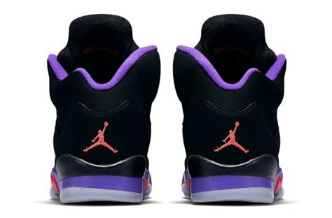 Air Jordan 5 Gs Raptors Black Ember Glow Fierce Purple Sbd