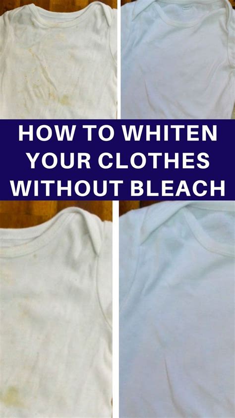 Expert Homemaker Shares Bleach Free Ways To Whiten Clothes How To