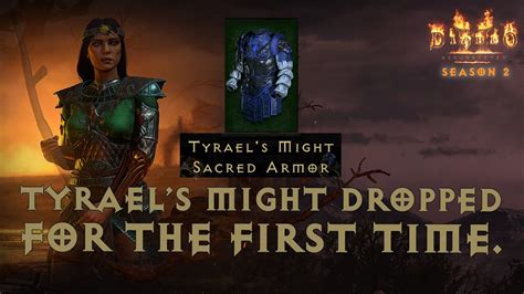 D2R Tyrael S Might Dropped For The First Time ES Nova Sorc Infinity