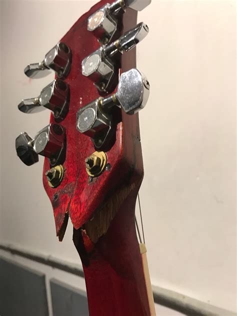 Gibson Sg Headstock Break X2 — Trp Guitars