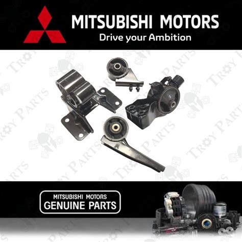 Original Mitsubishi Engine Mounting Manual Set For Proton Saga Blm