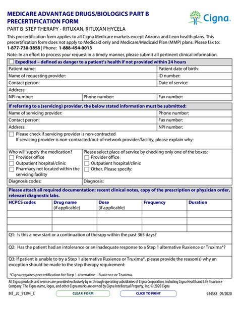 Fill Free Fillable Cigna Medicare Providers Pdf Forms